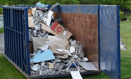 Professional house clearance team at work in Enfield